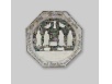 Octagonal Christian Seashells - Cradle