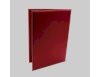 Red, Black and Blue Heavy weight leather Certificate  