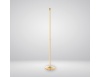 Indoor 2.8 m heavy weight golden pole