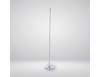 Indoor 2.8 m heavy weight silver pole