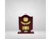 Wooden plate with base