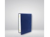 Black and dark blue velvet certificate cover