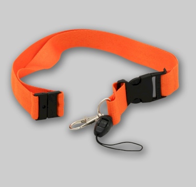 Orange Lanyard