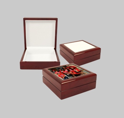Brown wood box