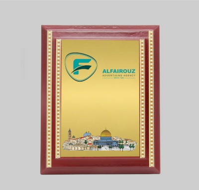 Plate shield with frame on both sides