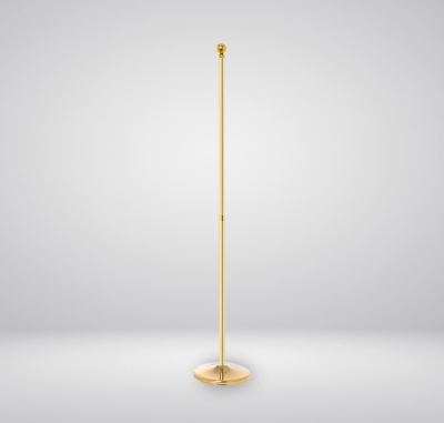 Indoor 2.8 m heavy weight golden pole