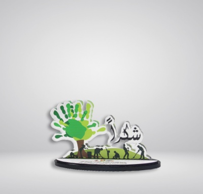 Special acrylic shield