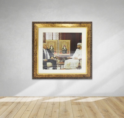 Extra thick wooden frame