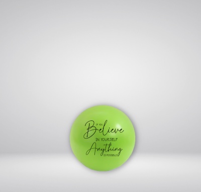 Stress ball green
