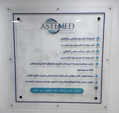 Acrylic sign