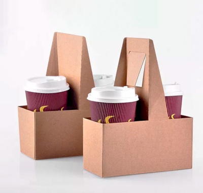 Cardboard cup holder