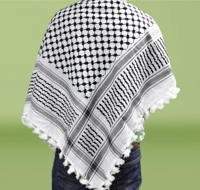 كوفية فلسطينية ثقيلة