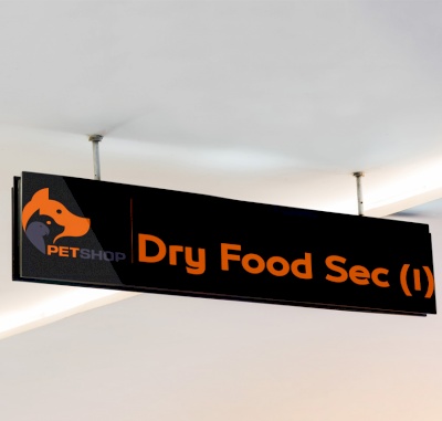 Indoor outdoor sign 